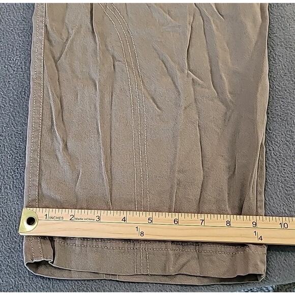 Soft Surroundings Weekender Cargo Pants XL Beige Boho Chic Relaxed Polished - Picture 7 of 8